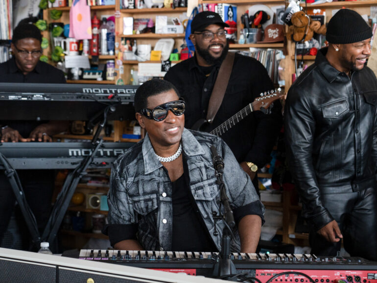 Babyface performs a Tiny Desk concert.