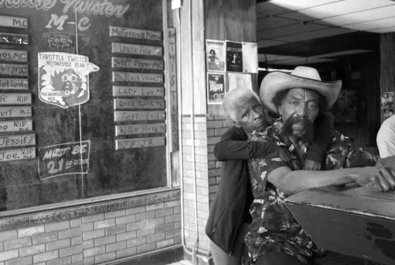 The regulars at Throttle Twisters, Milwaukee’s first Black biker bar