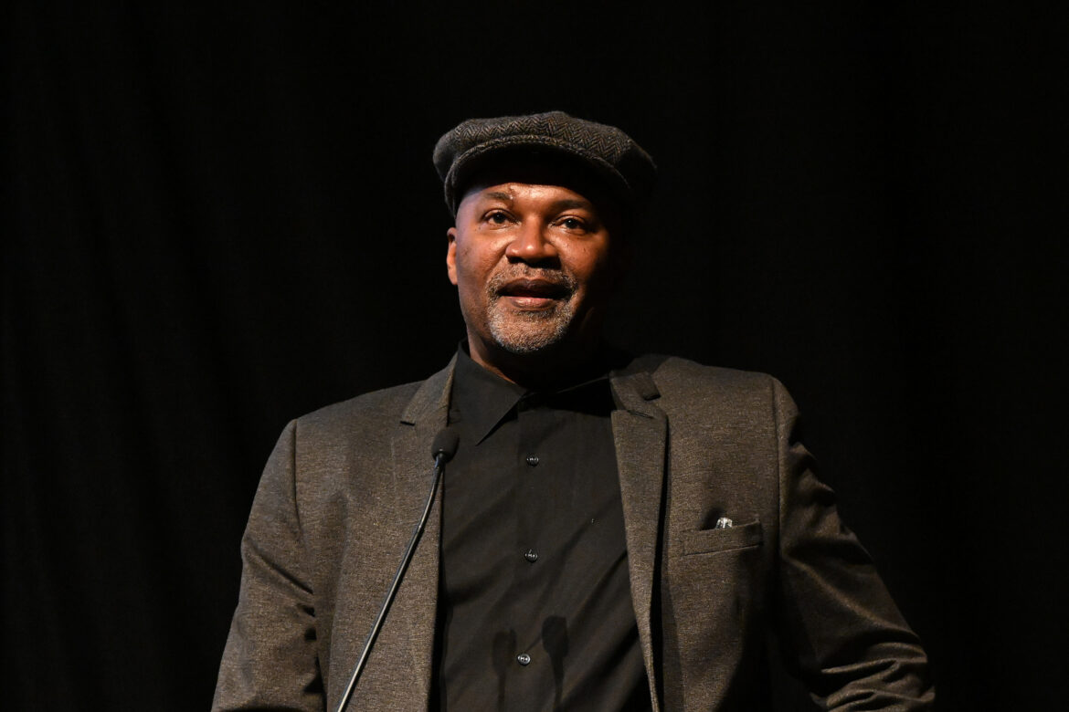 Nelson George, pictured at the premiere of his Say Hey, Willie Mays! documentary in 2022, was one of the first journalists to write about DJ Kool Herc. Slaven Vlasic/Getty Images for HBO