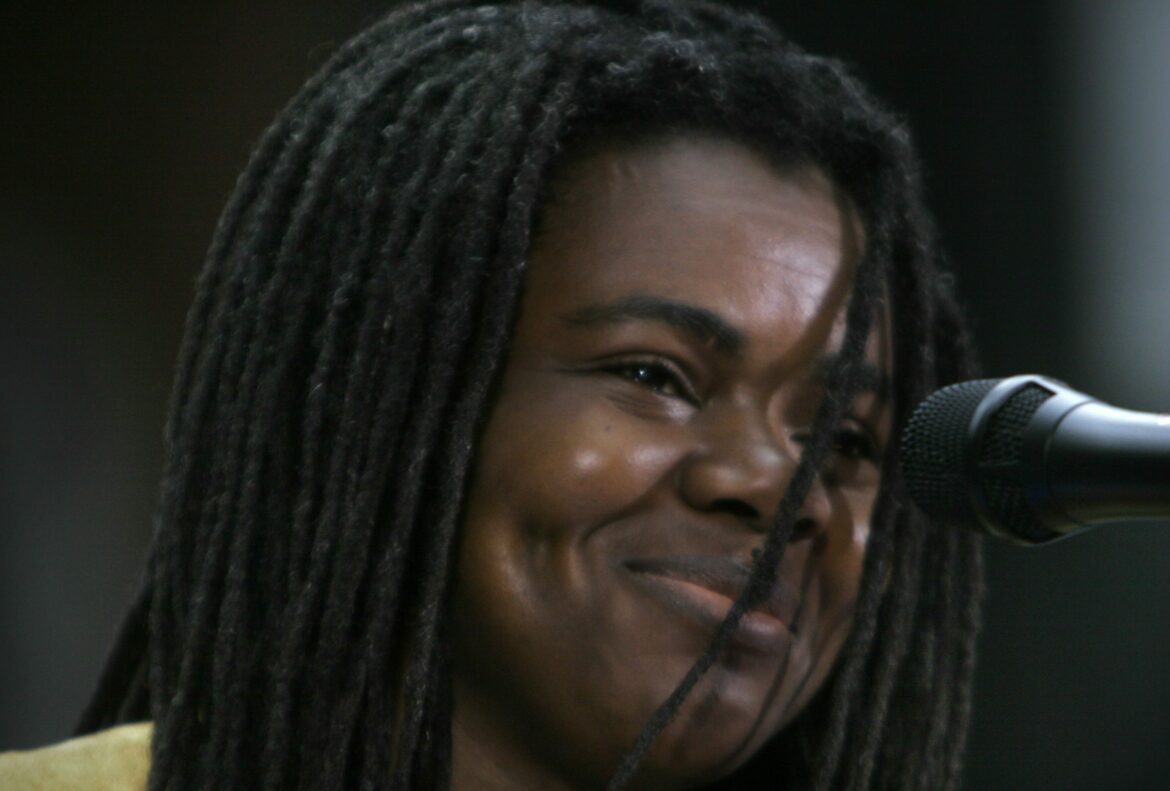 Tracy Chapman became the first Black person to win Song of the Year at the 57th annual Country Music Awards in Nashville on Wednesday. Above, Chapman performs on NBC's "Today" show in 2005. Bebeto Matthews/Associated Press