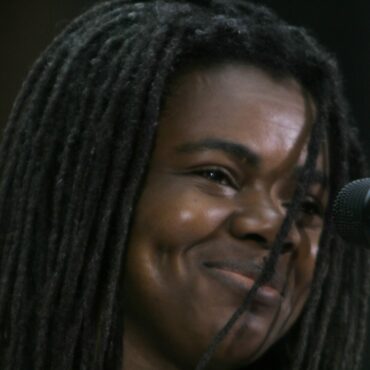 Tracy Chapman became the first Black person to win Song of the Year at the 57th annual Country Music Awards in Nashville on Wednesday. Above, Chapman performs on NBC's "Today" show in 2005. Bebeto Matthews/Associated Press