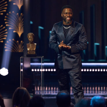 Kevin Hart received the 25th annual Mark Twain Prize for American Humor at The Kennedy Center in Washington, D.C. on March 24th, 2024. The Kennedy Center