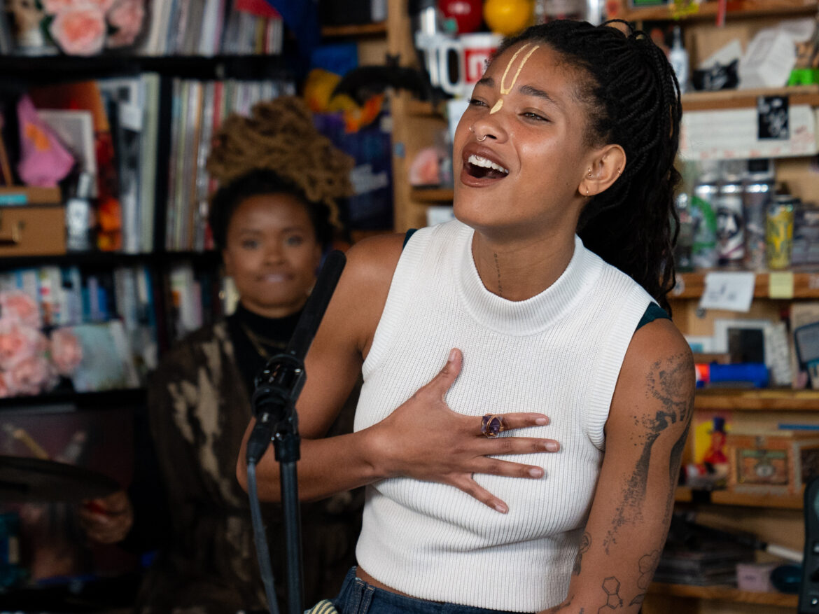 WILLOW performs a Tiny Desk concert.