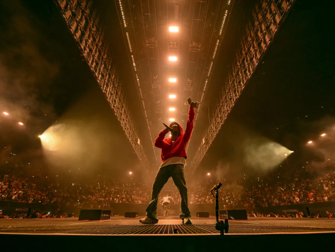 Kendrick Lamar takes the West Coast off standby