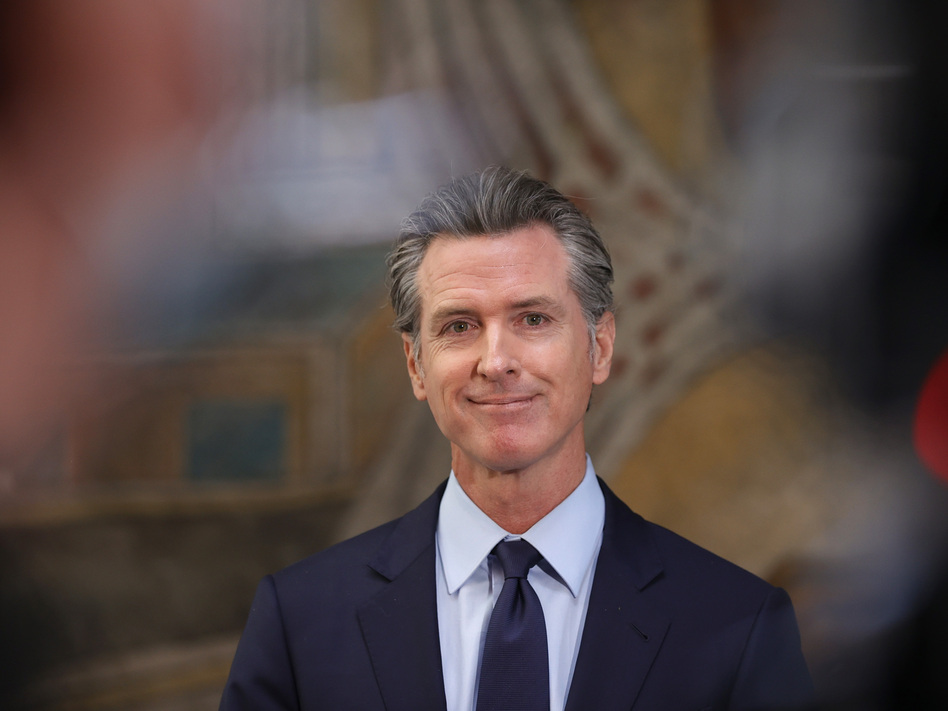 California Gov. Gavin Newsom. This past week he signed a nearly $300 billion state budget in which $12 million was allocated for reparations legislation. Justin Sullivan/Getty Images
