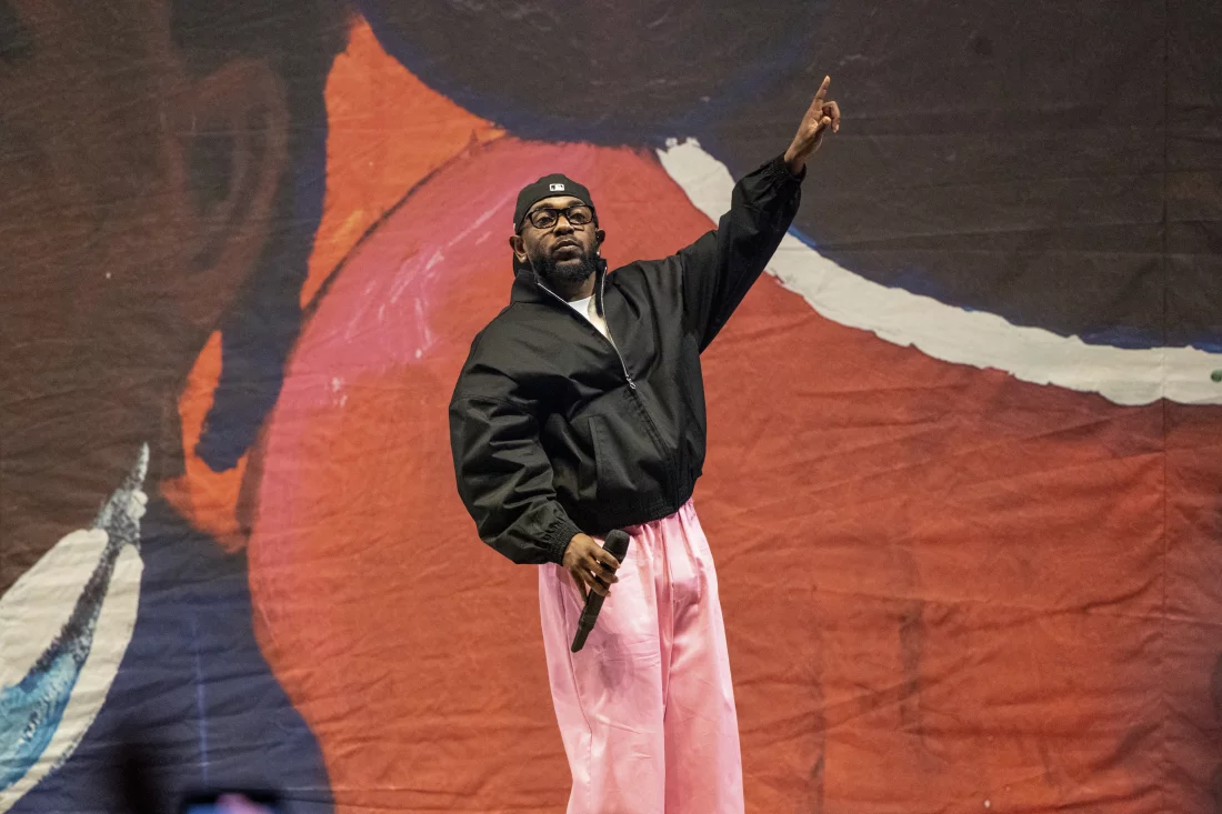 Kendrick Lamar performs at last summer's Bonnaroo Music and Arts Festival in Manchester, Tenn. Amy Harris/Invision/AP/Invisio