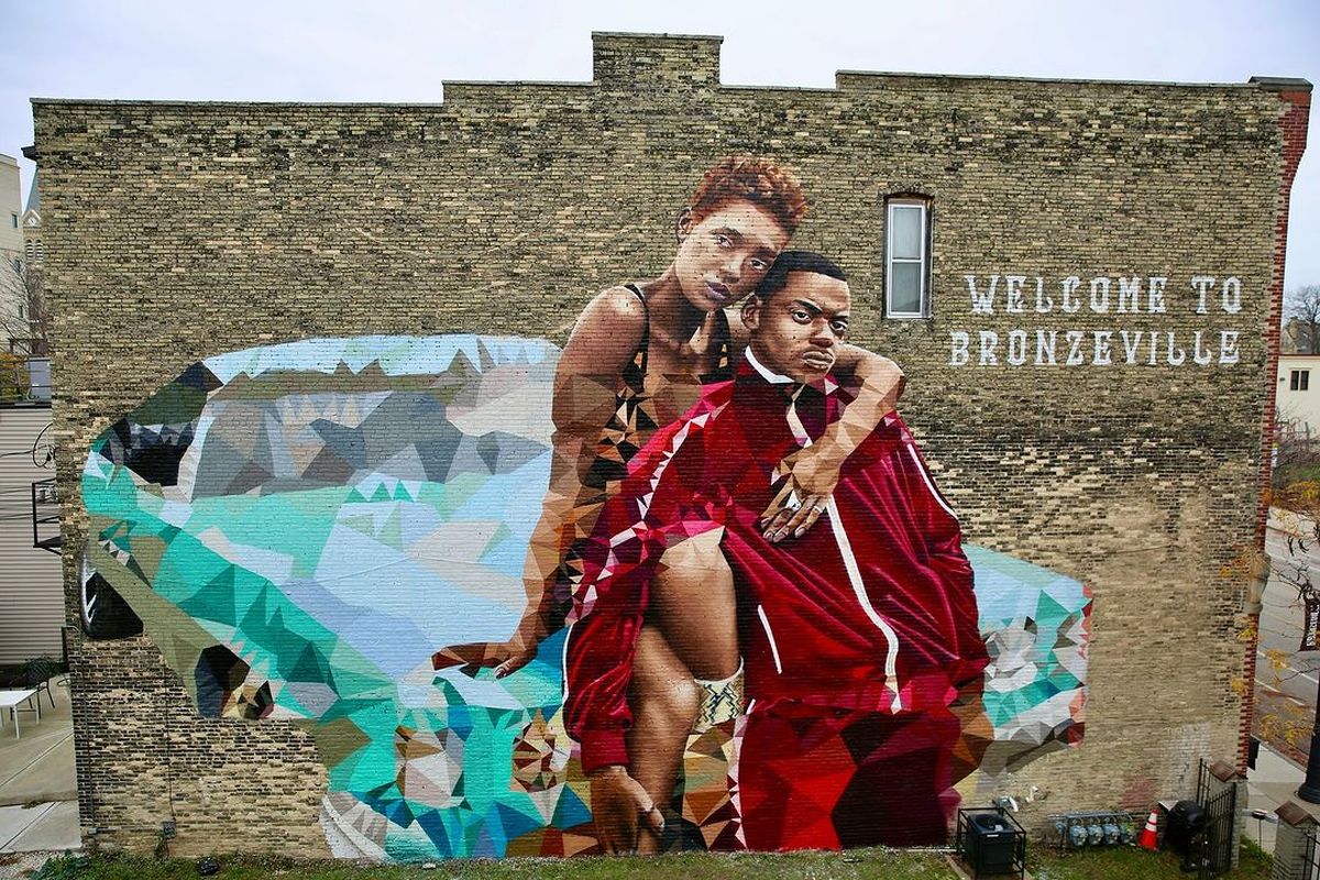 New Mural Sparks Debate in Milwaukee's Bronzeville District