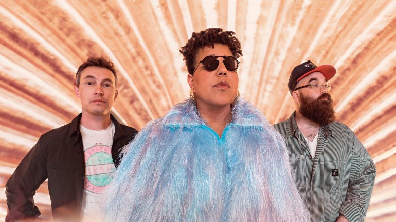 After making two critically acclaimed, musically adventurous albums in the early 2010s, Alabama Shakes went on a hiatus that stretched nearly a decade, while lead singer Brittany Howard (center) released solo work. Now, Howard and guitarist Heath Fogg (left) and bassist Zac Cockrell have reunited to tour and release new music, starting with the song "Another Life."