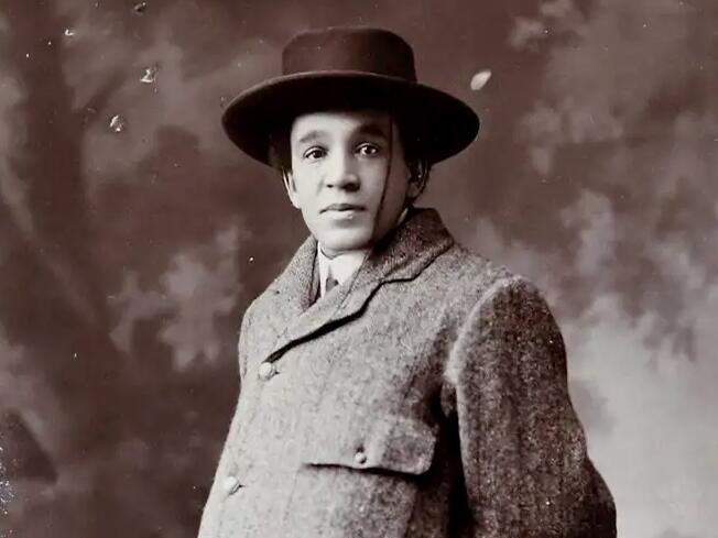 Composer Samuel Coleridge-Taylor, circa 1905.