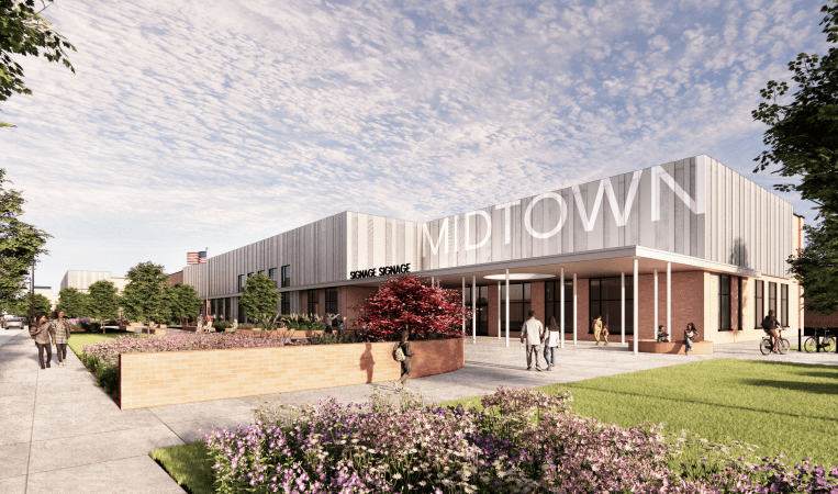 MIDTOWN_CONCEPTUAL EXISTING WALMART FACADE UPGRADE