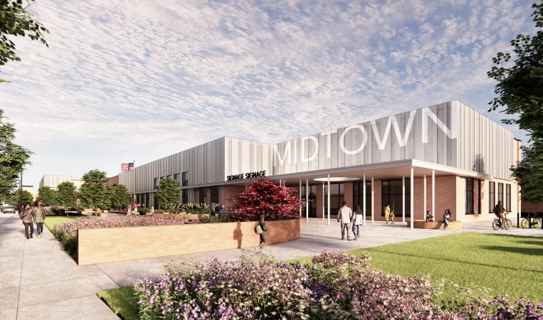 MIDTOWN_CONCEPTUAL EXISTING WALMART FACADE UPGRADE